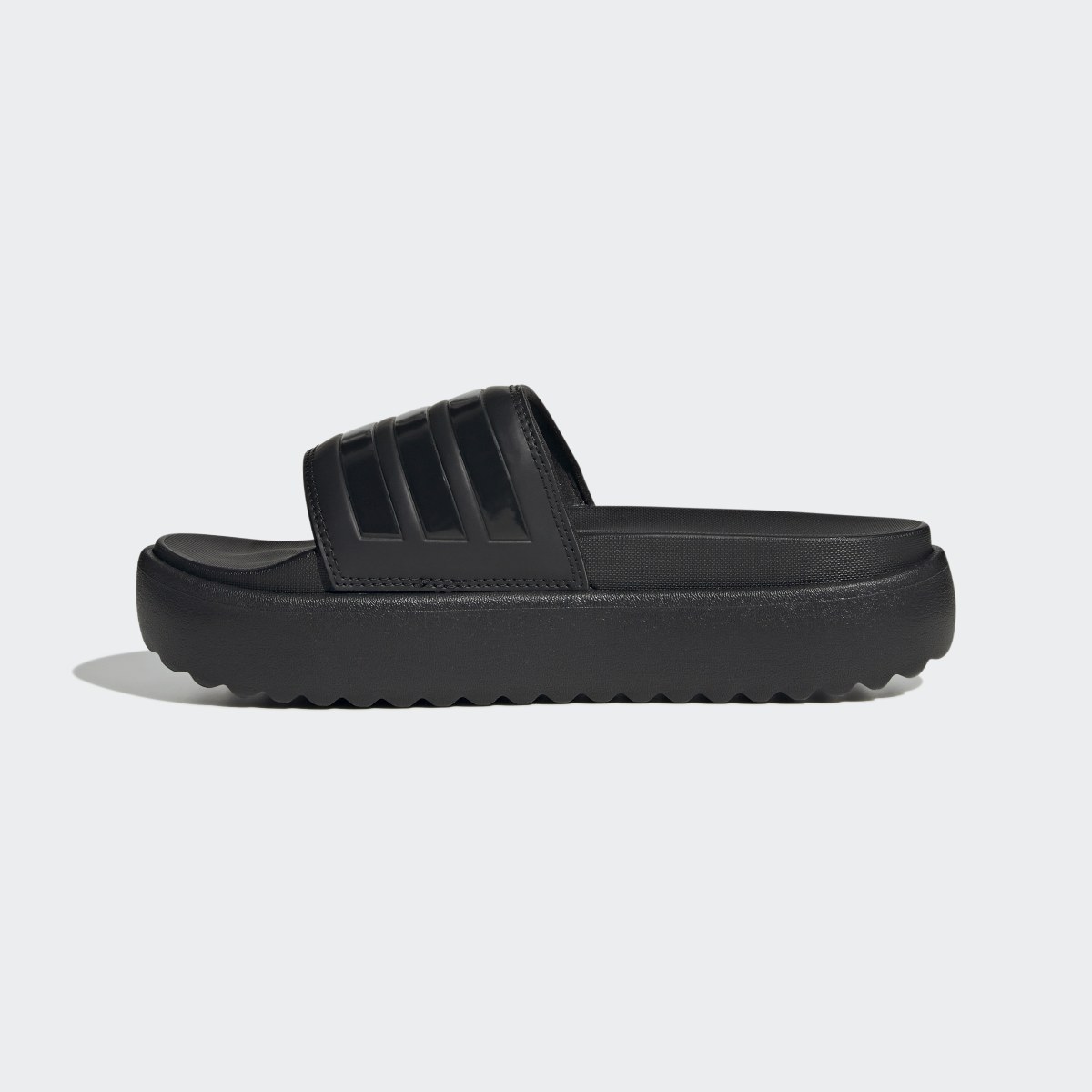 Adidas adilette Platform Slides. 7