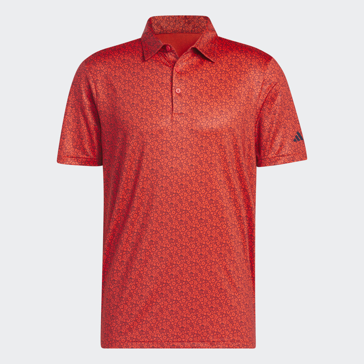 Adidas Ultimate365 Allover Print Golf Polo Shirt. 5