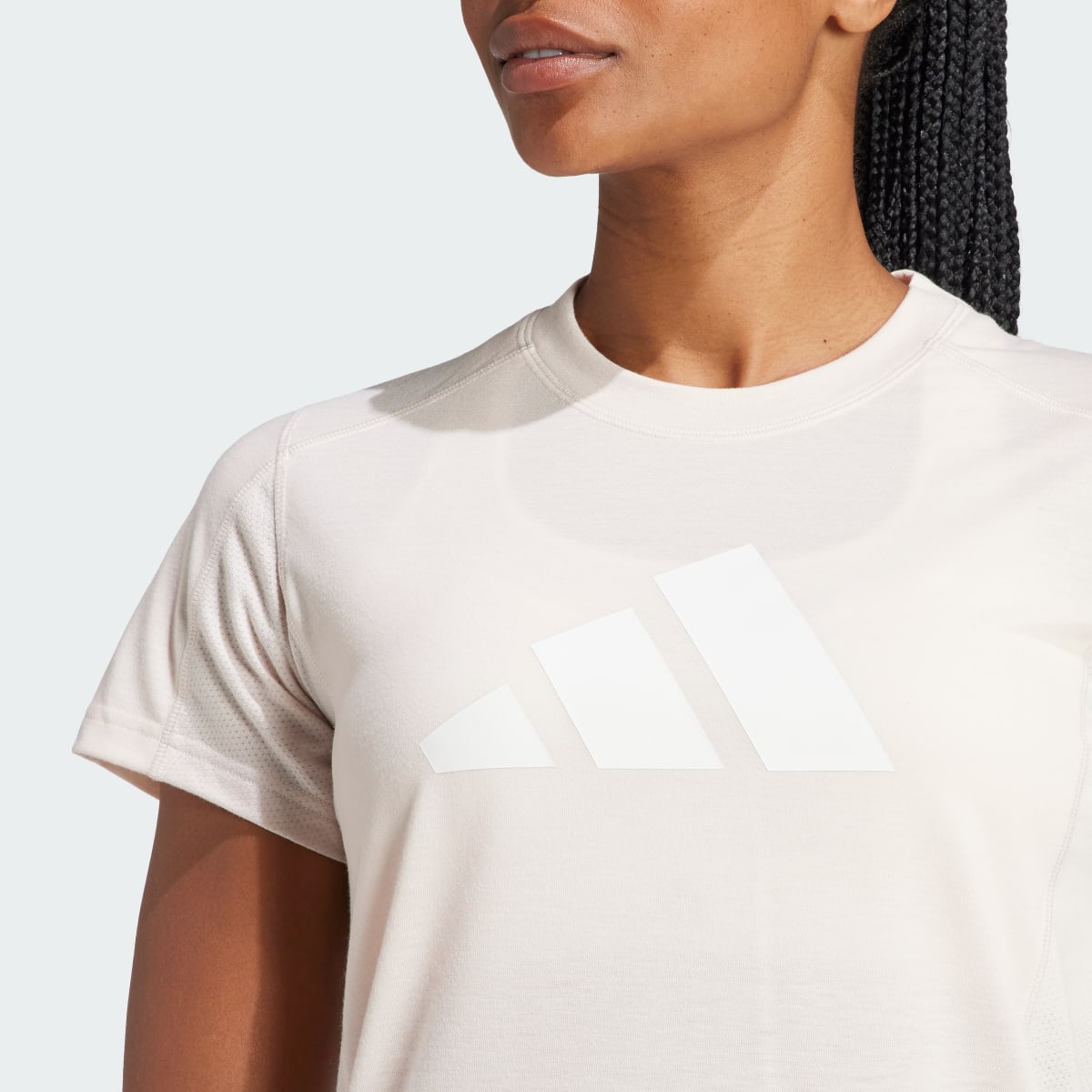 Adidas Playera de Entrenamiento Train Essentials Big Performance Logo. 6