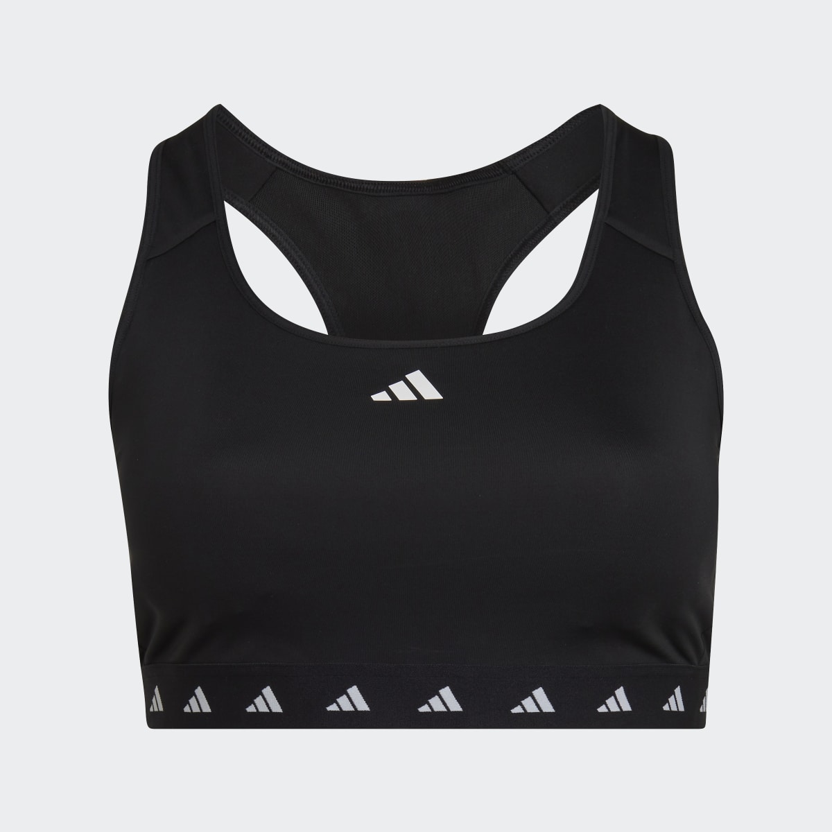 Adidas Brassière de training Powerreact Techfit Maintien moyen (Grandes tailles). 6