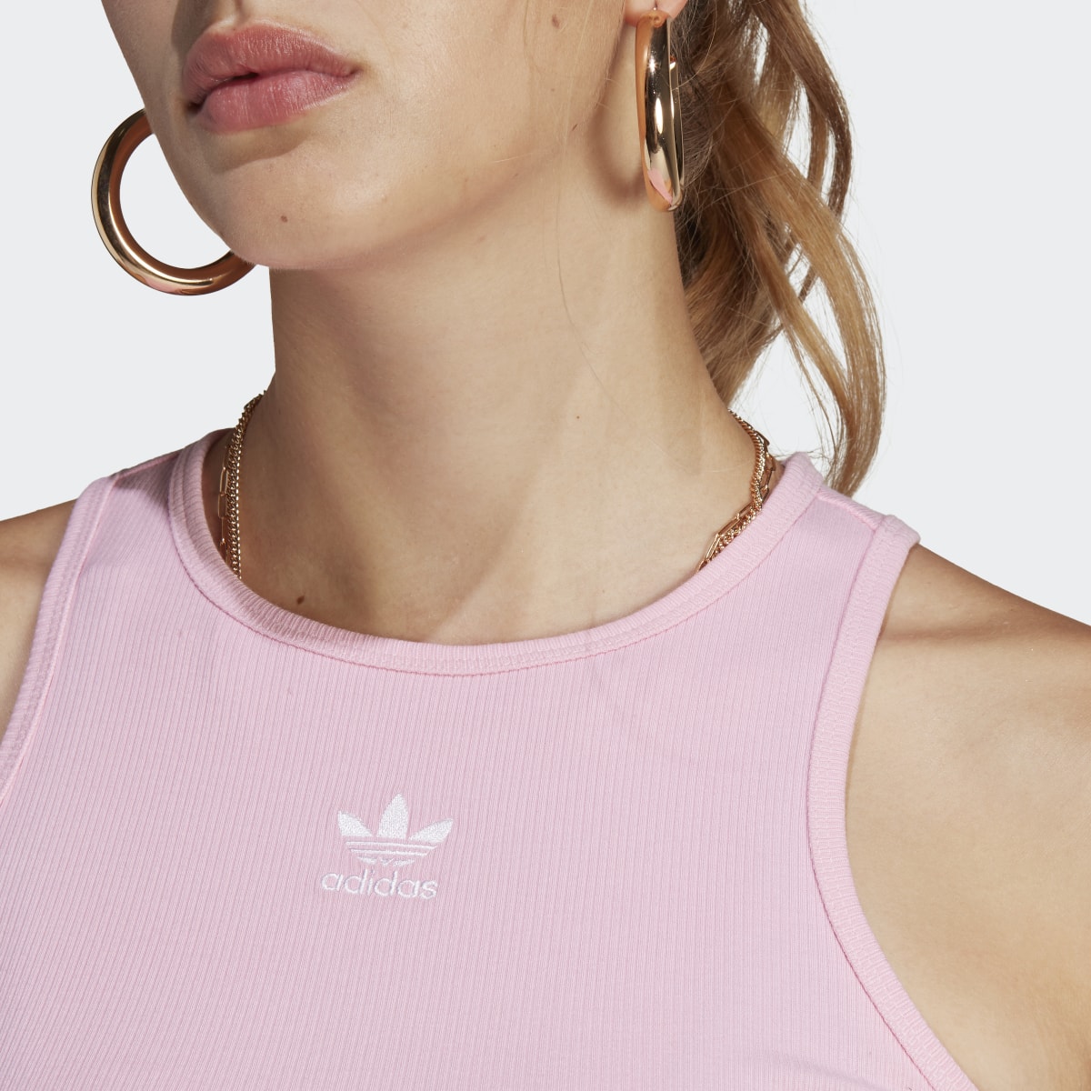 Adidas Adicolor Essentials Rib Tank Top. 6