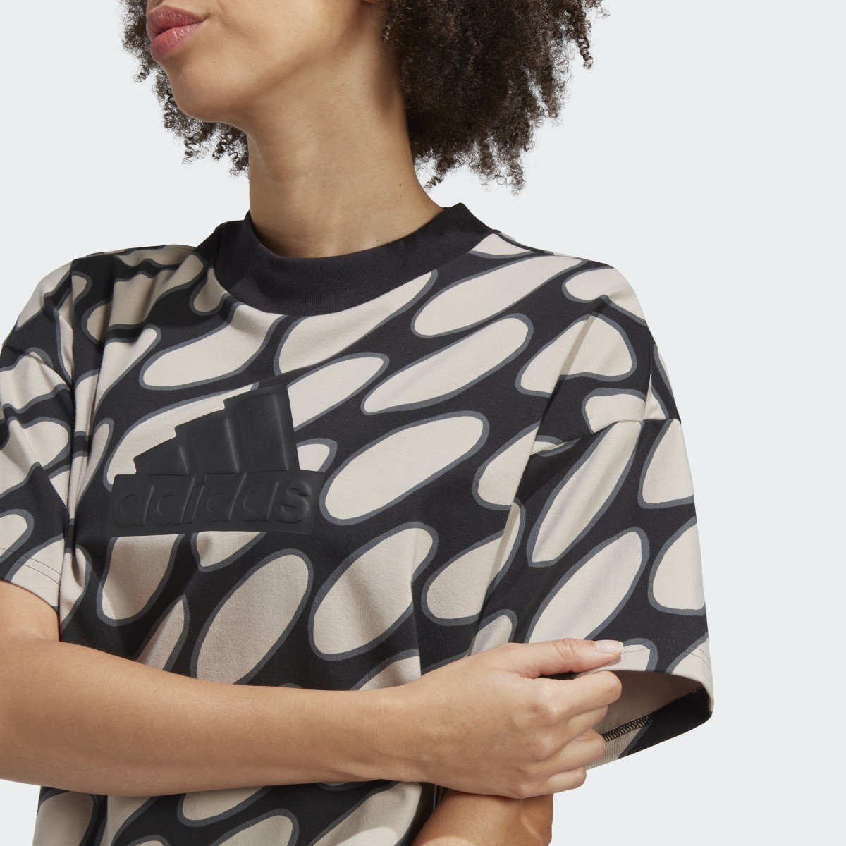 Adidas T-shirt 3-Stripes Future Icons Marimekko. 8