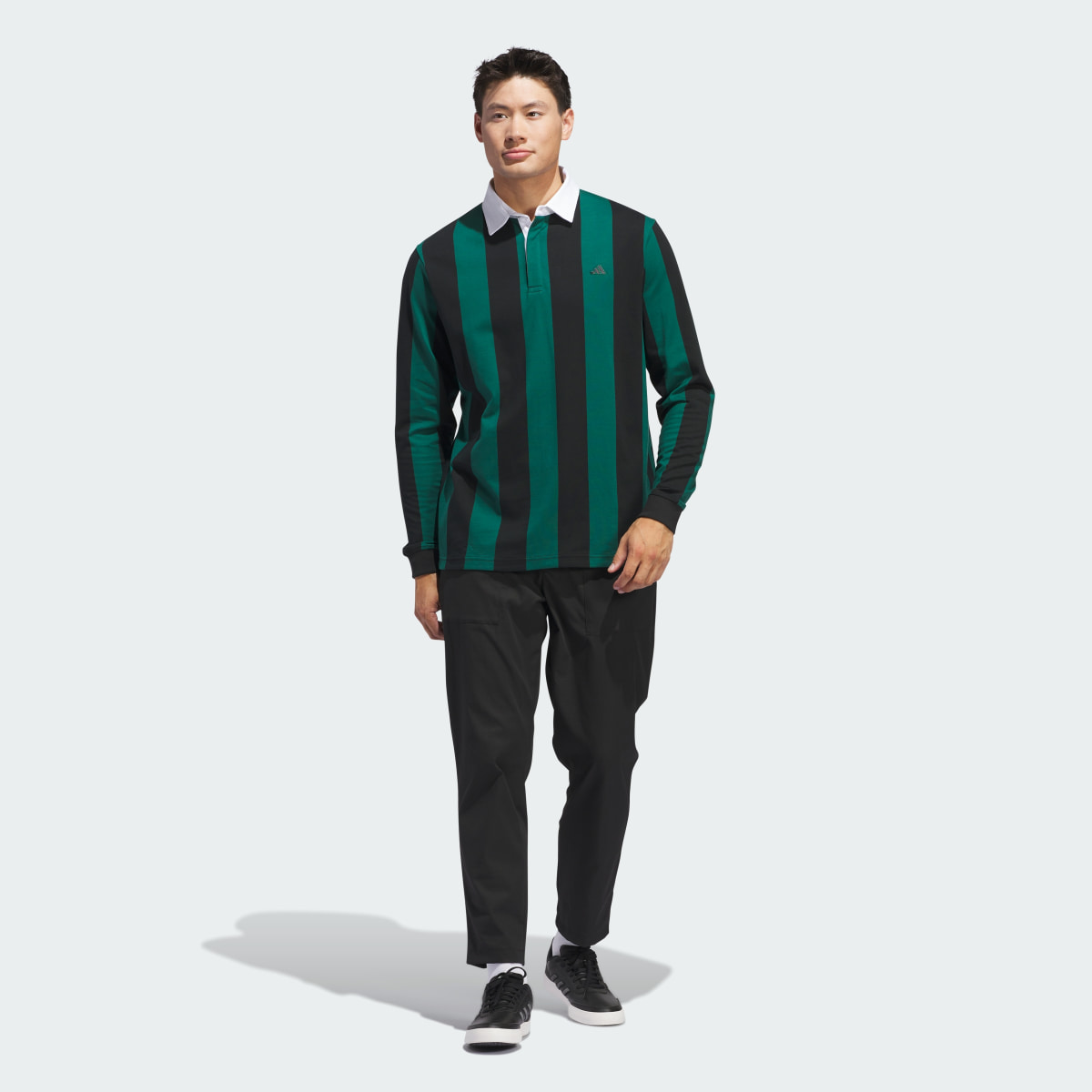 Adidas Go-To Long Sleeve Rugby Polo Shirt. 7