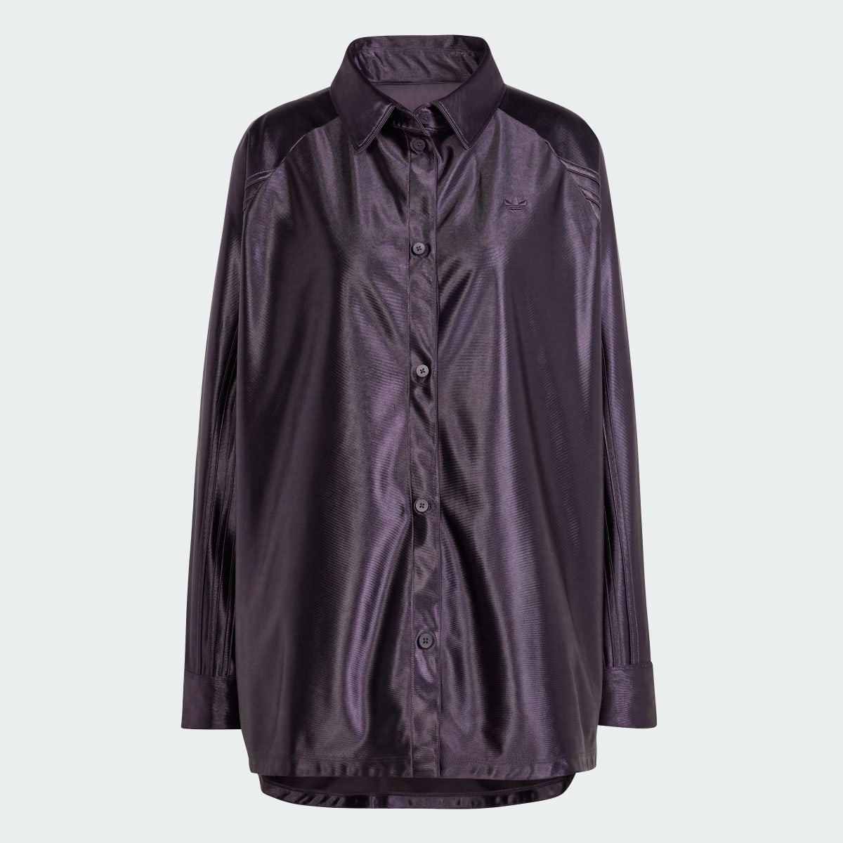 Adidas Oversized Satin Shirt. 5