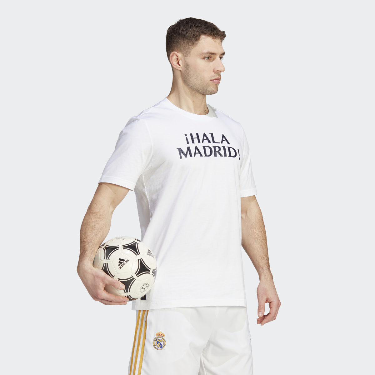 Adidas Real Madrid Street Graphic T-Shirt. 4