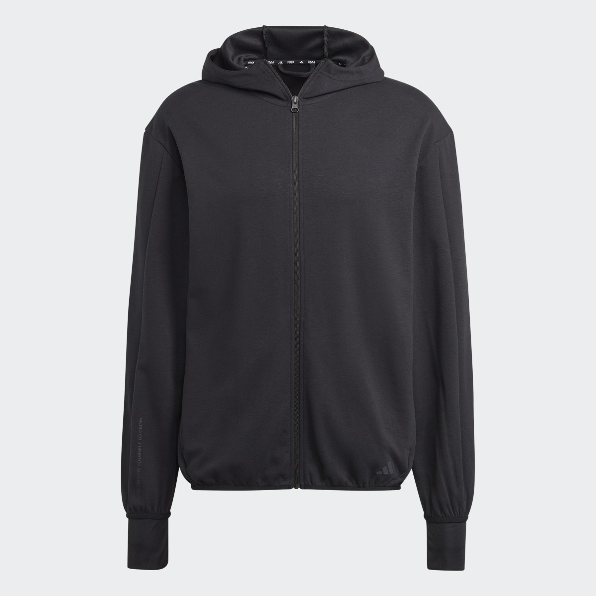 Adidas Yoga Base Training AEROREADY Full-Zip Hoodie. 5