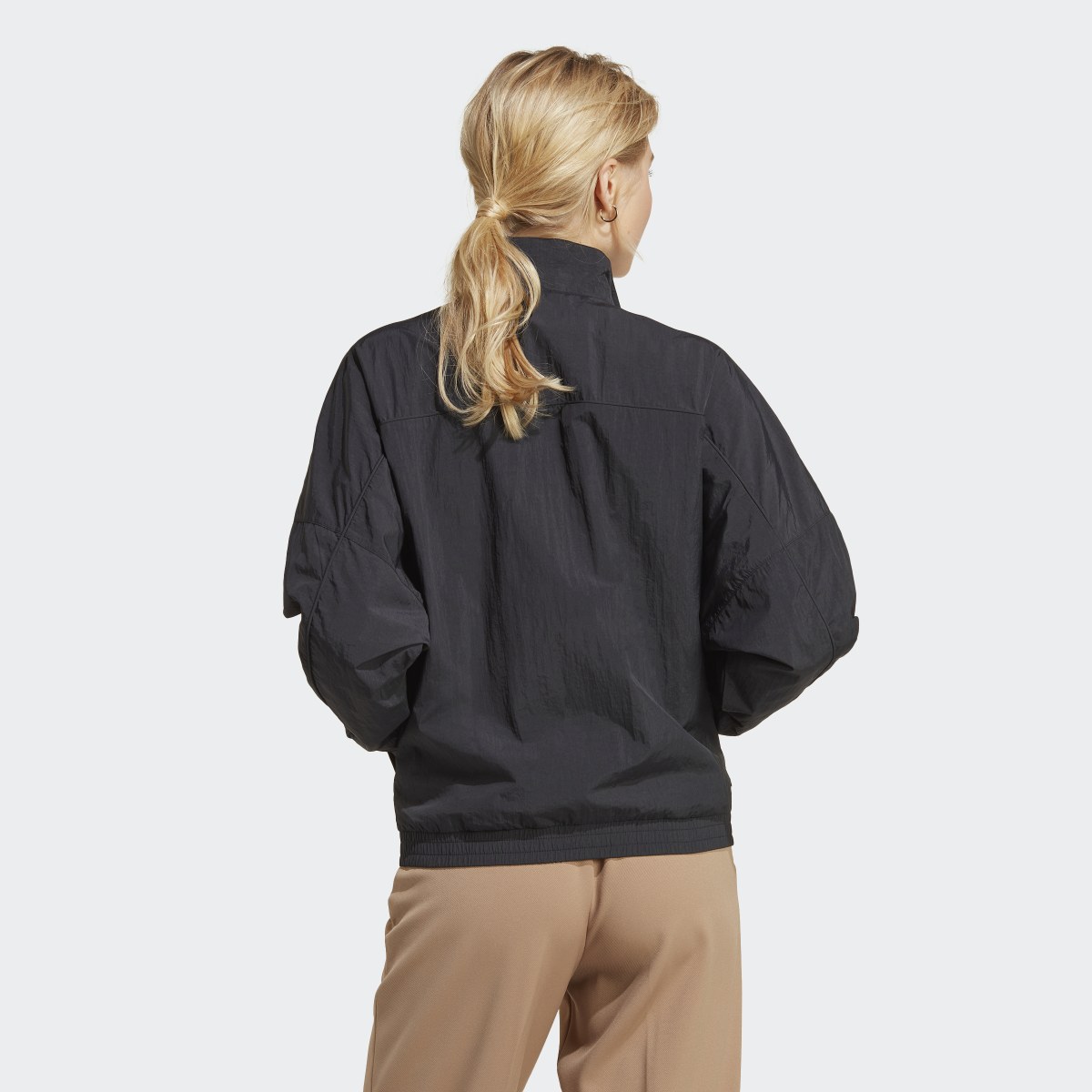 Adidas Premium Essentials Nylon Track Jacket. 4