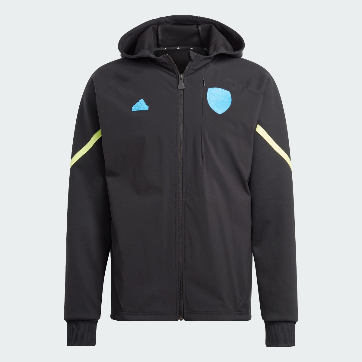 Adidas Arsenal Designed for Gameday Full-Zip Hoodie. 5