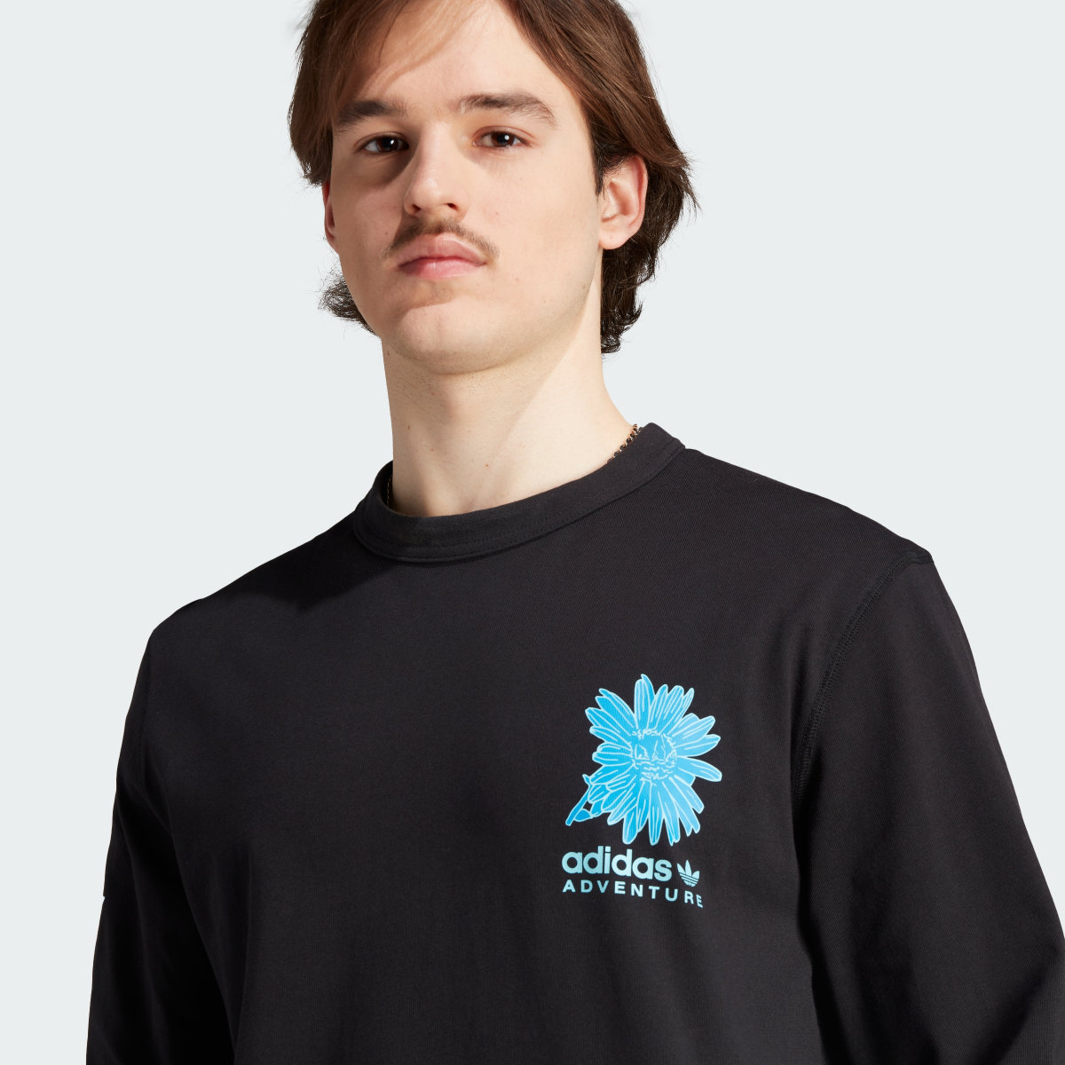 Adidas Adventure Graphic Long Sleeve Tee. 7