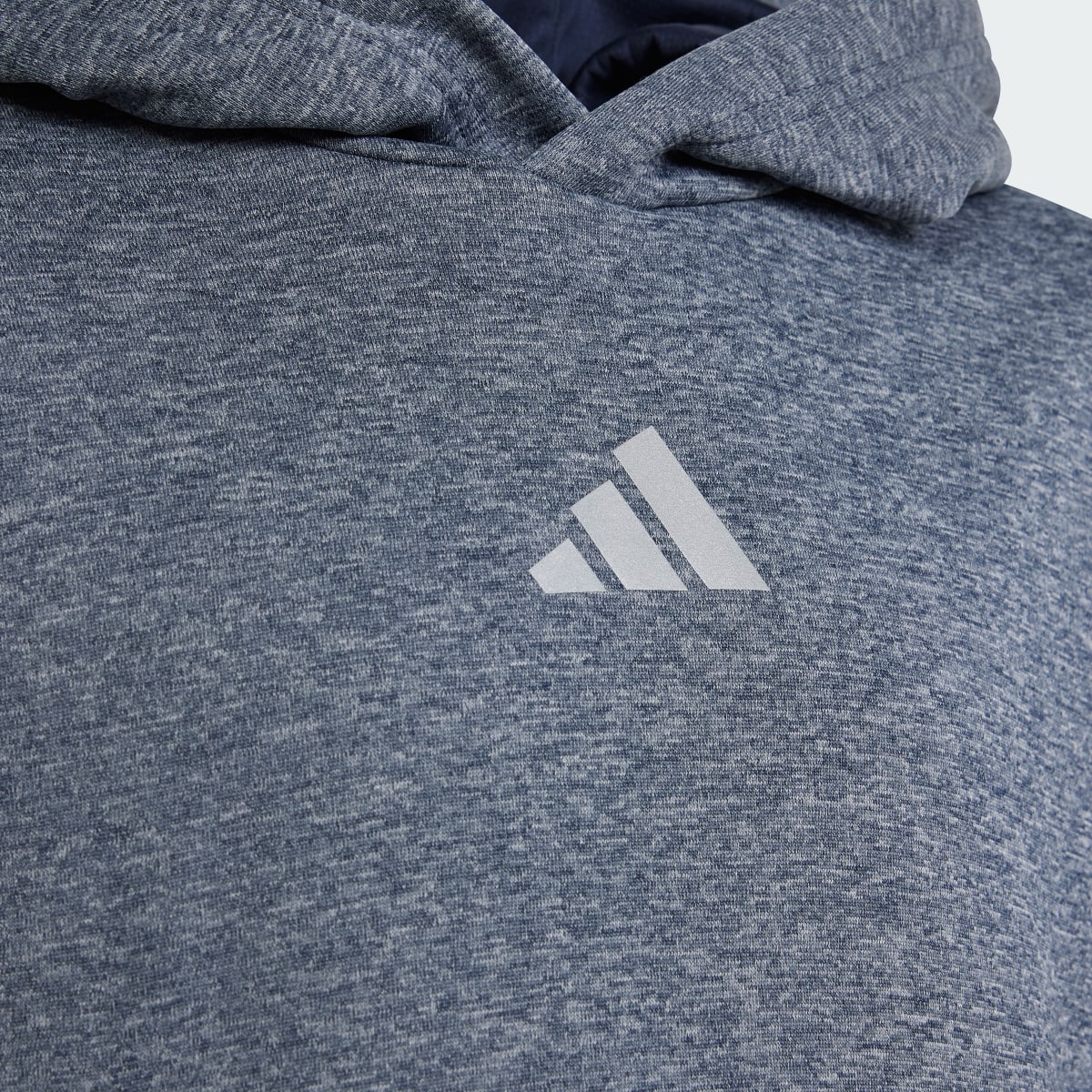 Adidas Sudadera con capucha Training AEROREADY Heather (Adolescentes). 5