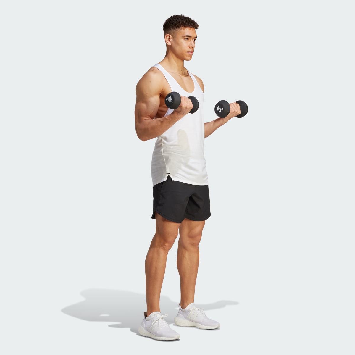 Adidas Canotta Workout Stringer. 4