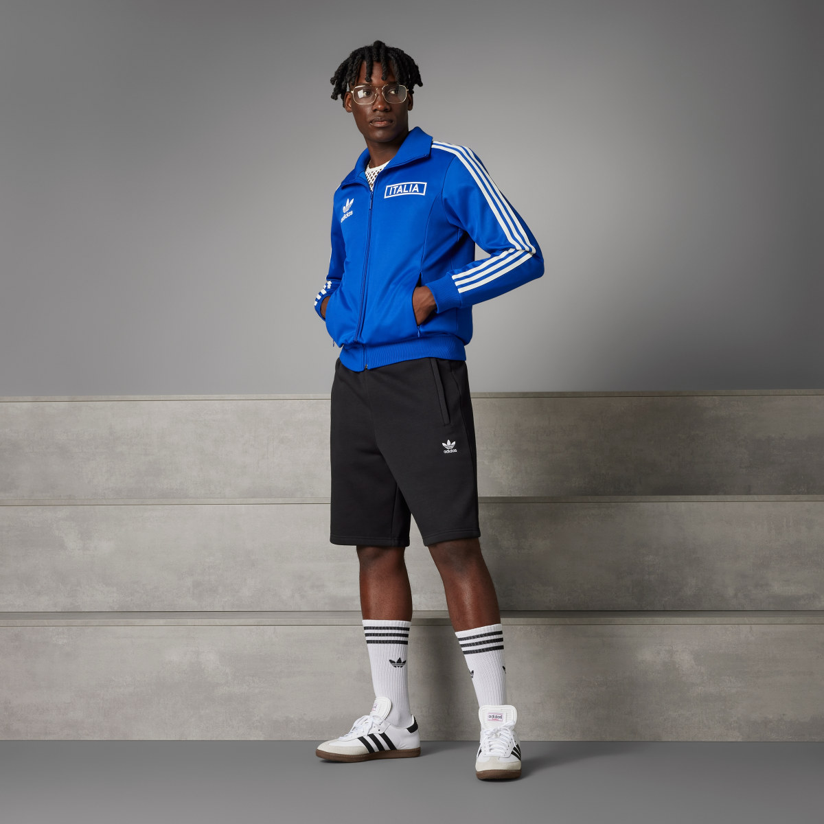 Adidas Veste de survêtement Italie Beckenbauer. 7