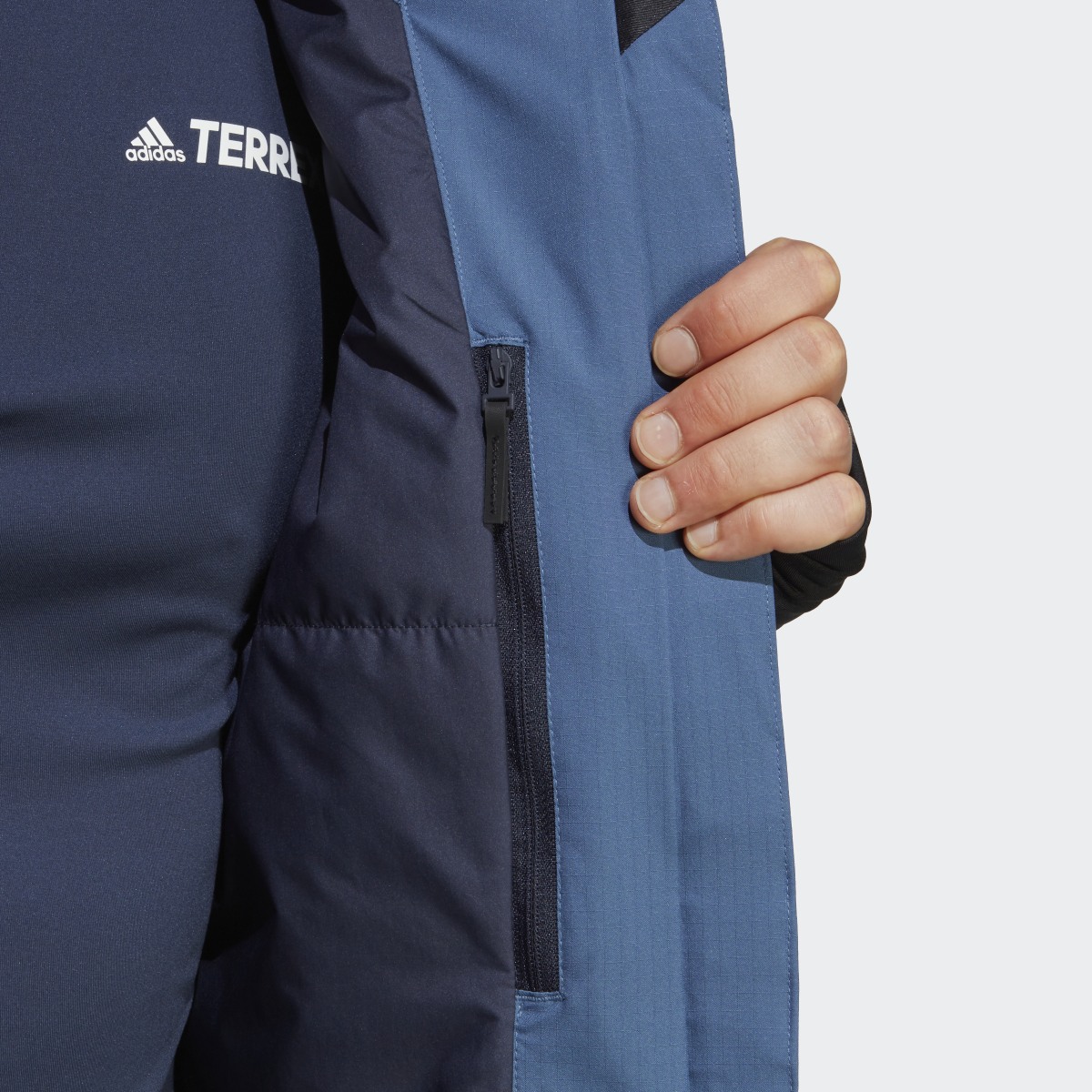 Adidas Terrex 2-Layer Insulated Snow Graphic Jacket. 8