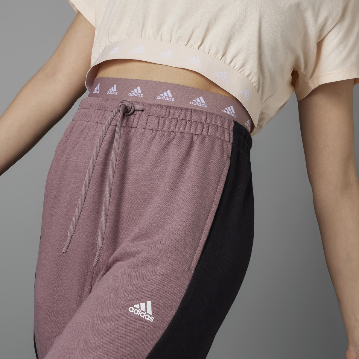 Adidas Hyperglam French Terry Pants. 6
