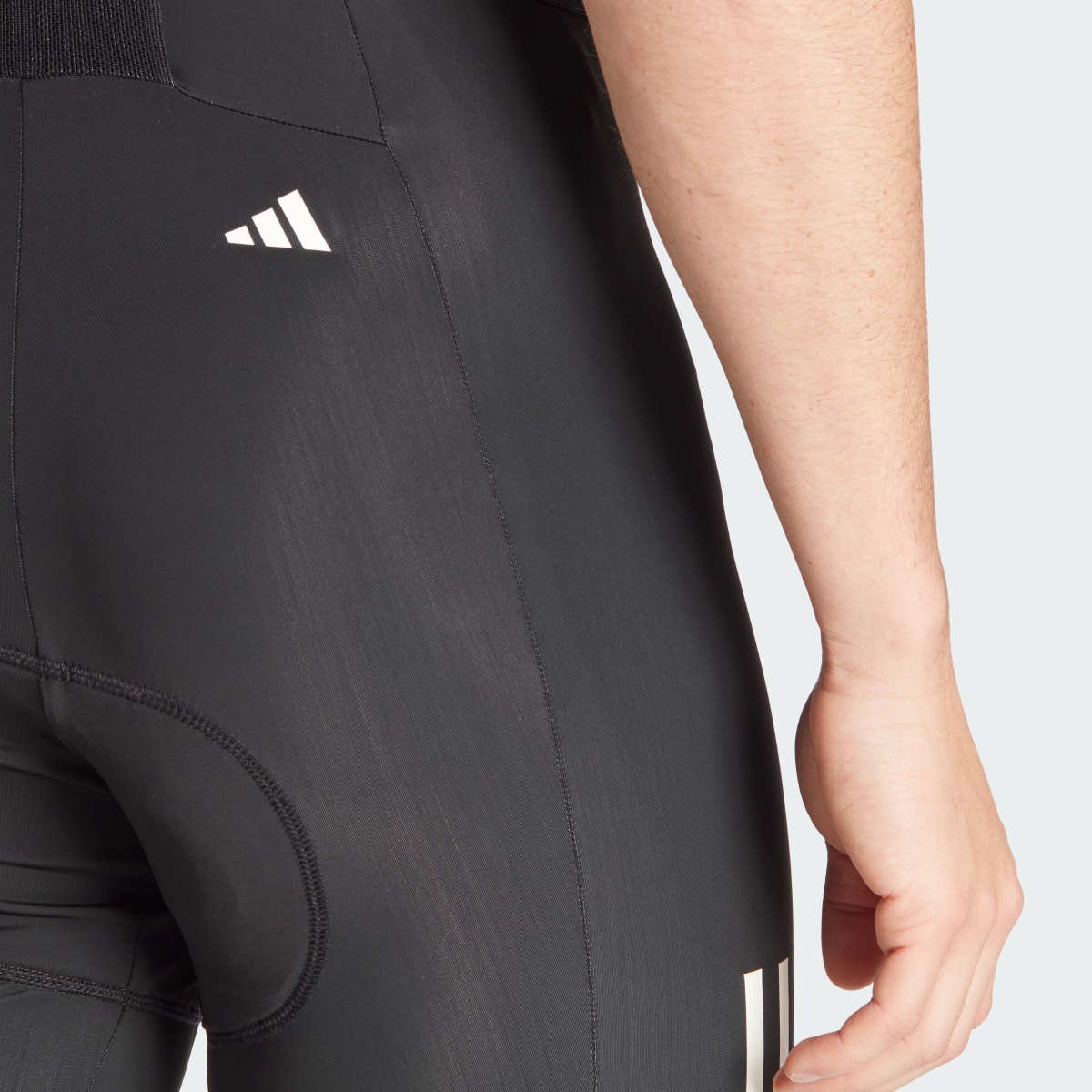 Adidas Calções Acolchoados com Alças para Ciclismo 3-Stripes Essentials. 7