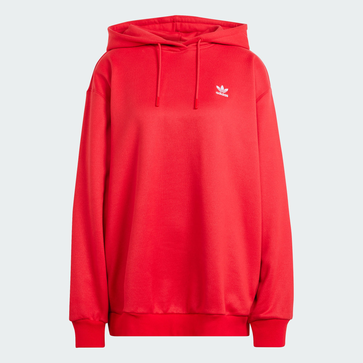 Adidas Sudadera con capucha Trefoil Oversized. 5