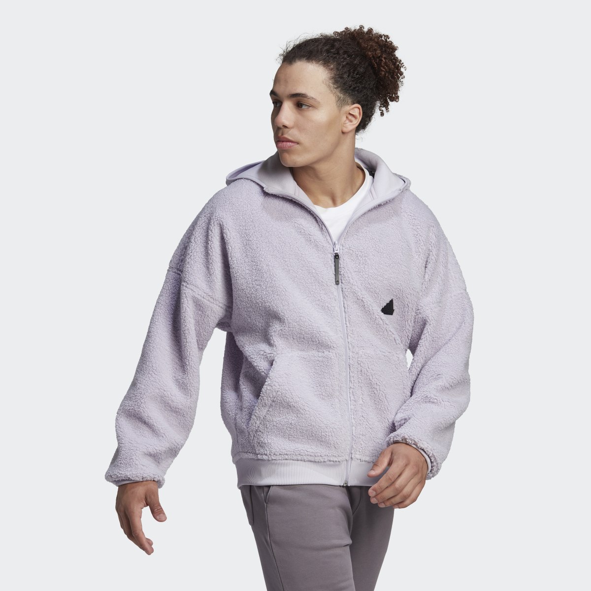 Adidas Sweat-shirt Polar Fleece Full-Zip. 4