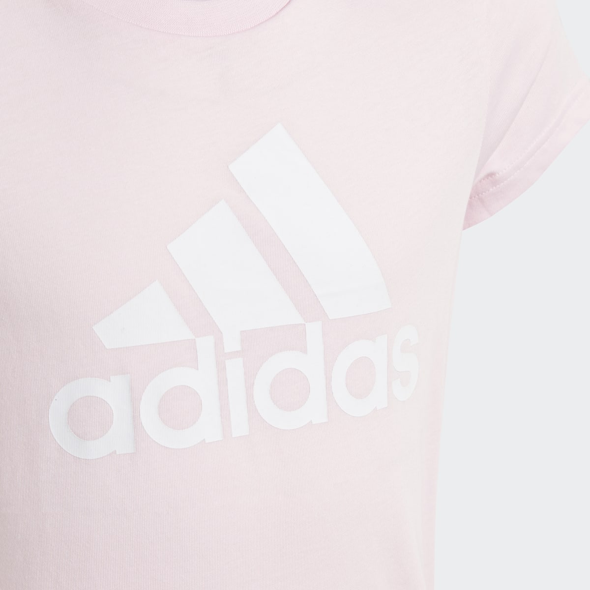 Adidas Essentials Big Logo Cotton T-Shirt. 4