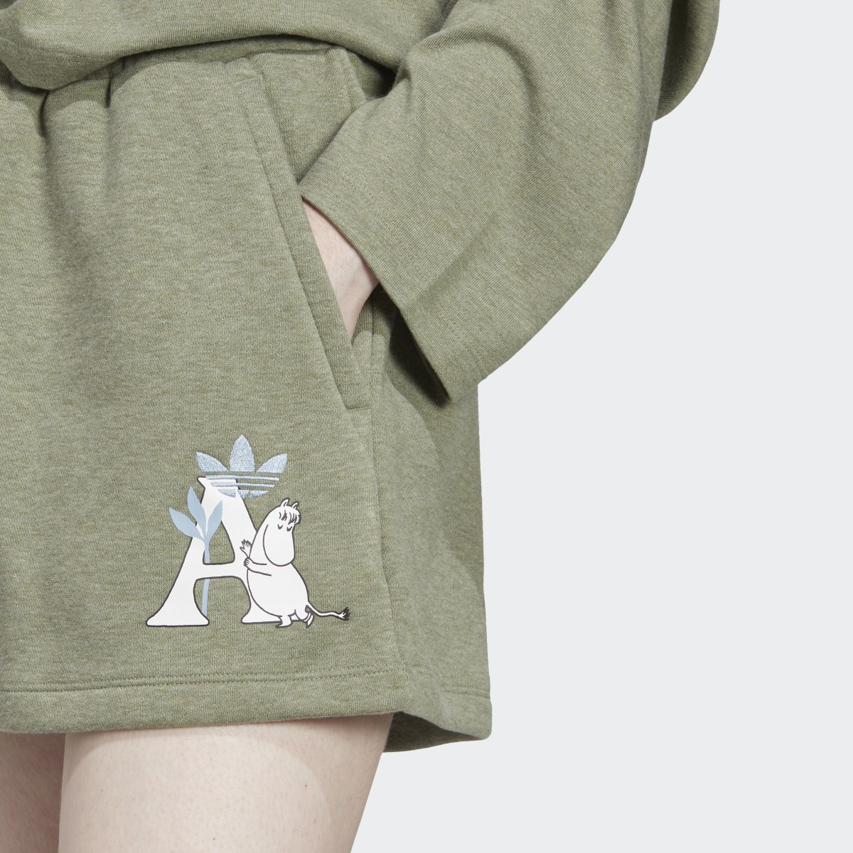 Adidas Originals x Moomin Sweat Shorts. 5