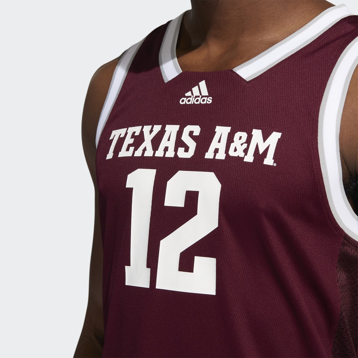 Adidas Aggies Swingman Jersey. 6