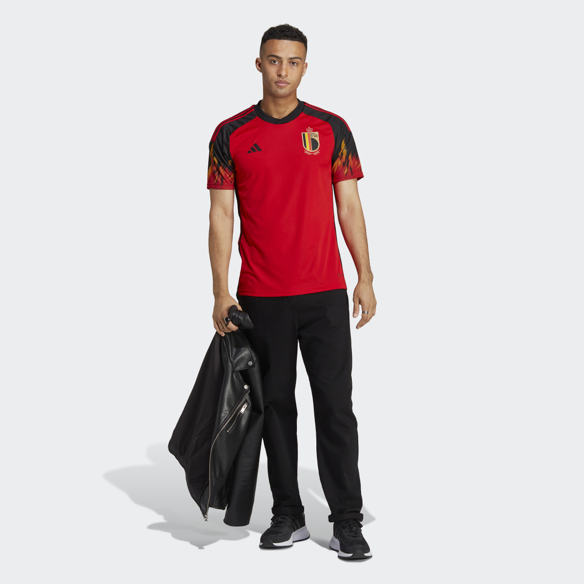 Adidas Belgien 22 Heimtrikot. 5