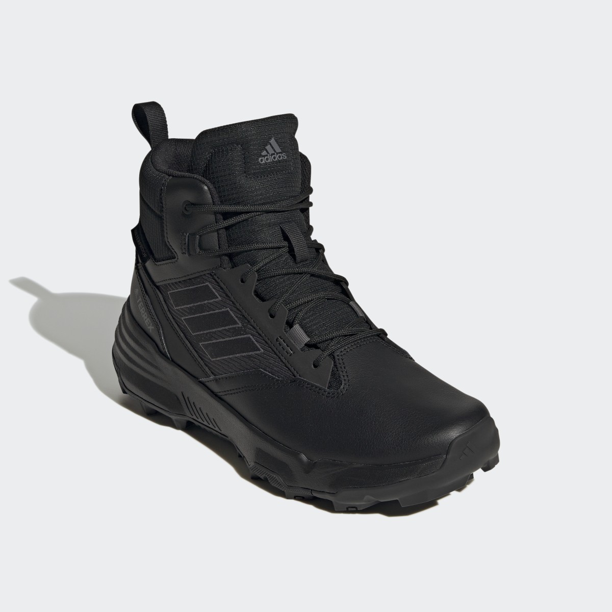 Adidas TERREX Unity Leather Mid RAIN.RDY Hiking Shoes. 5