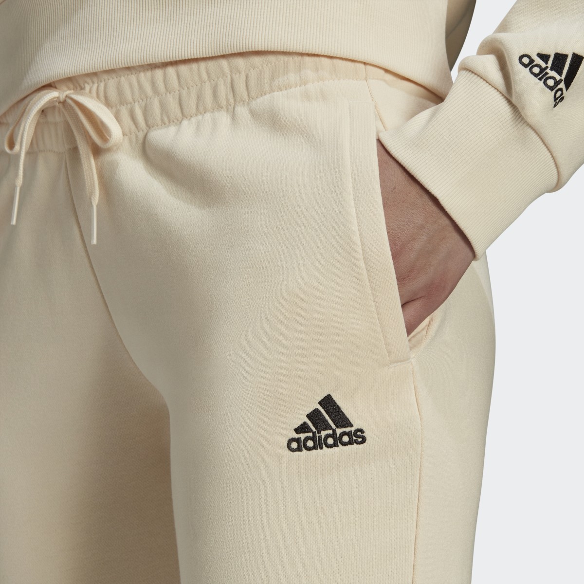 Adidas Essentials French Terry Logo Joggers. 5