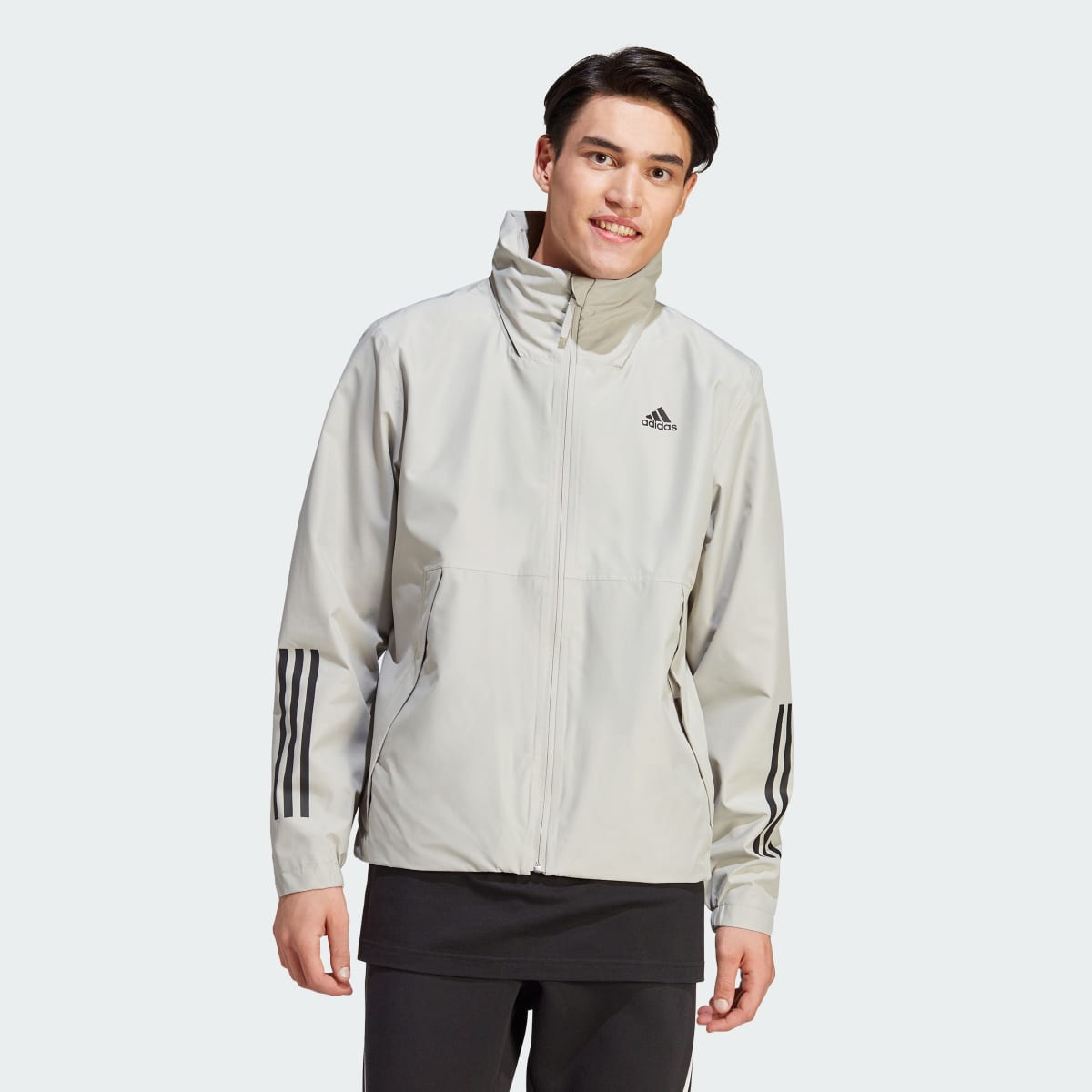 Adidas Men BSC selling 3-Stripes RAIN.RDY Jacket