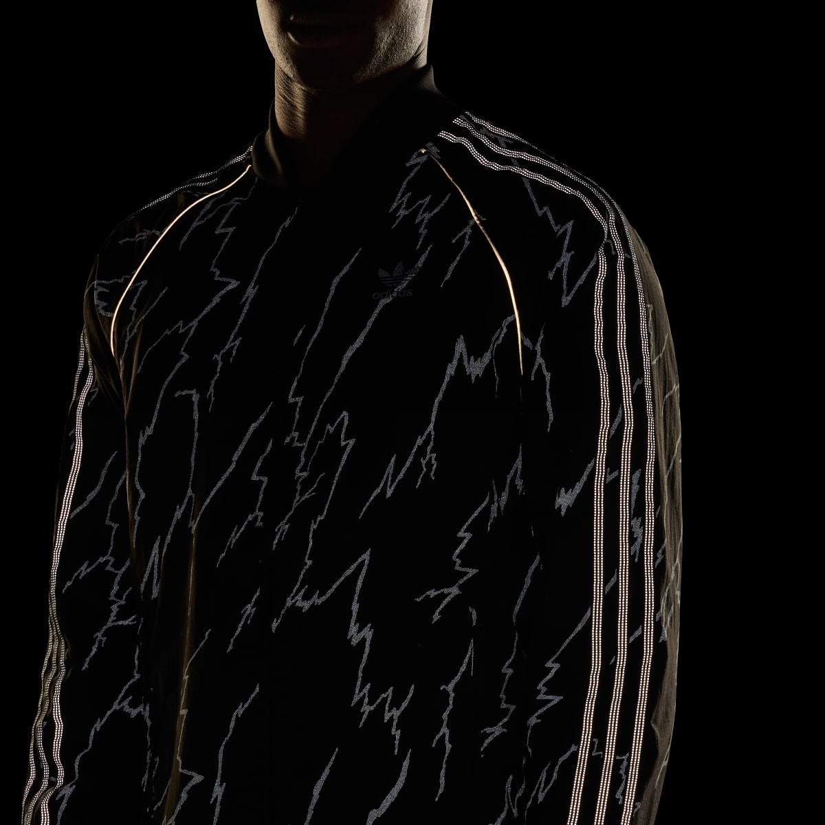 Adidas Allover Print SST Track Top. 8