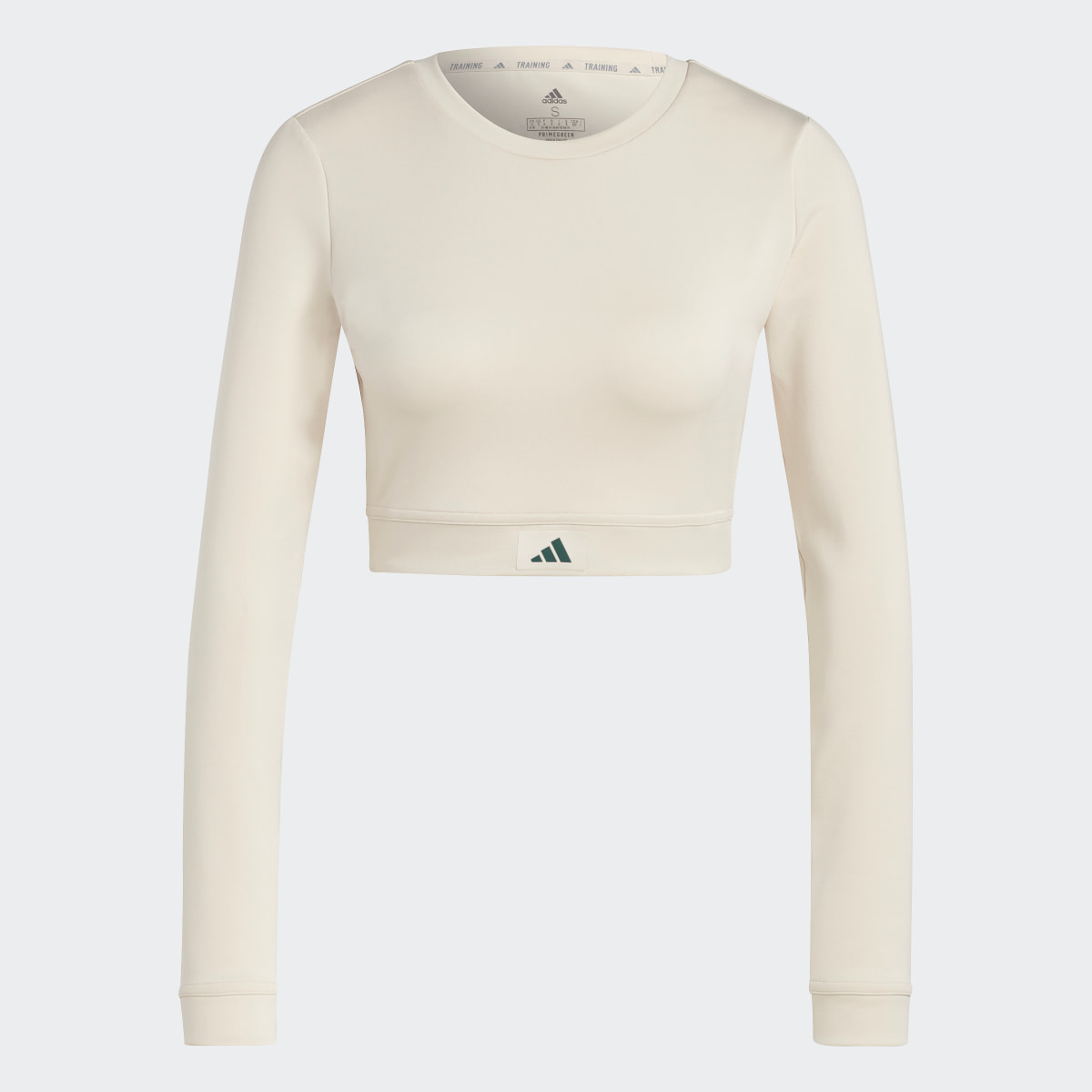 Adidas Maglia Sports Club Long Sleeve Crop. 5