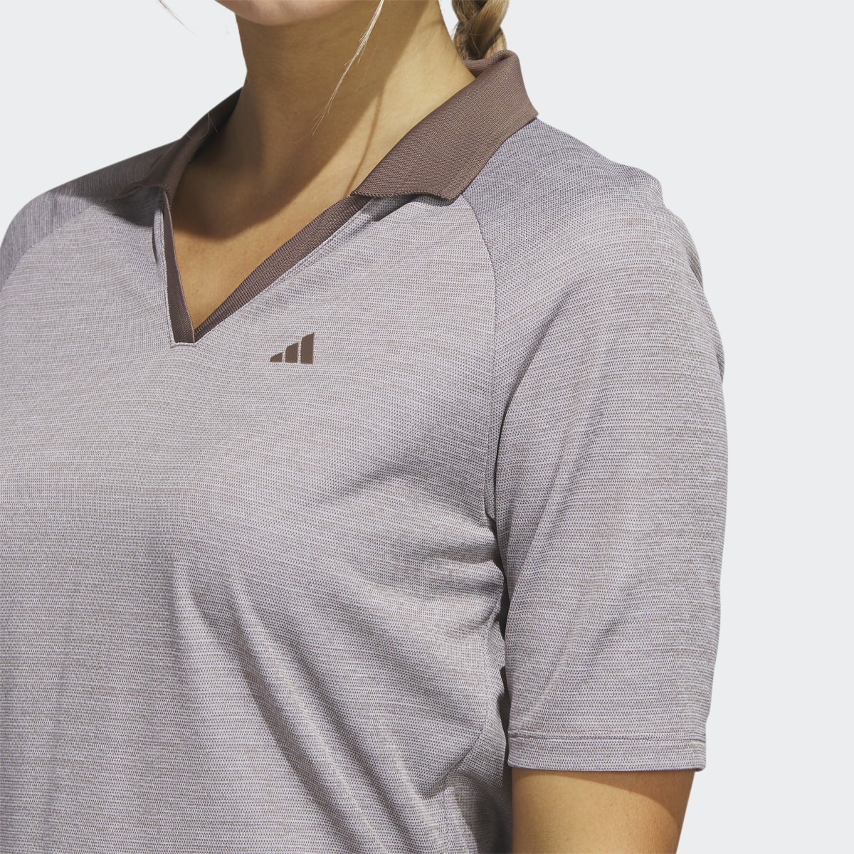 Adidas Ultimate365 Tour No-Show Half-Sleeve Golf Polo Shirt. 6