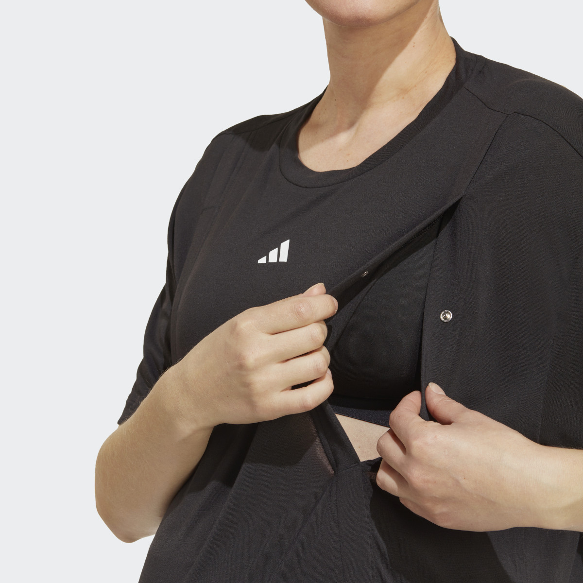 Adidas AEROREADY Train Essentials Nursing T-Shirt (Maternity). 7