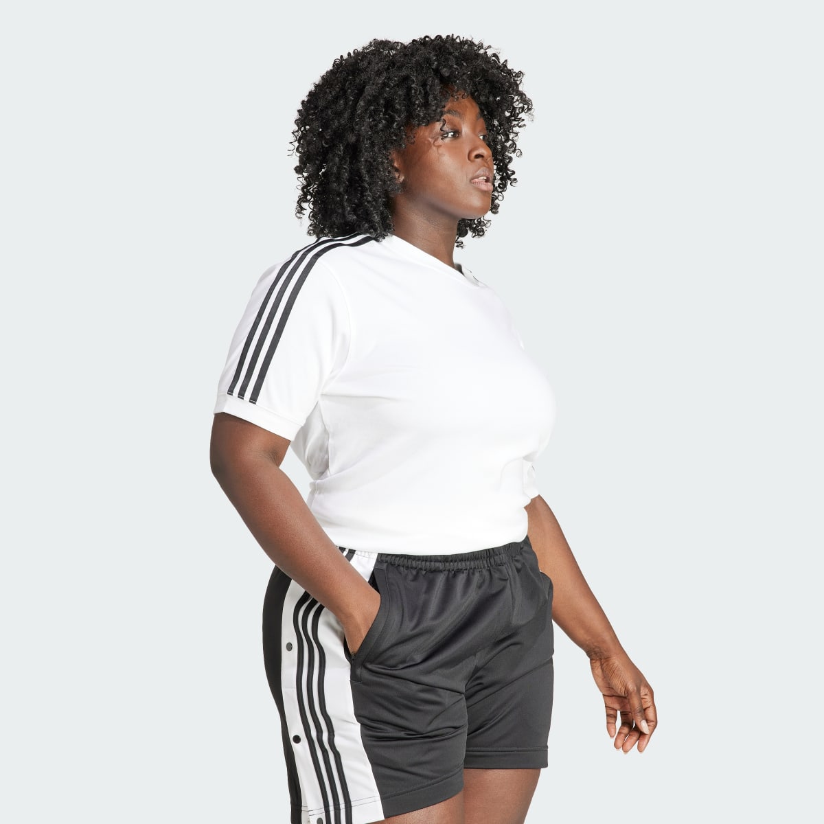 Adidas 3-Streifen Baby T-Shirt – Große Größen. 4