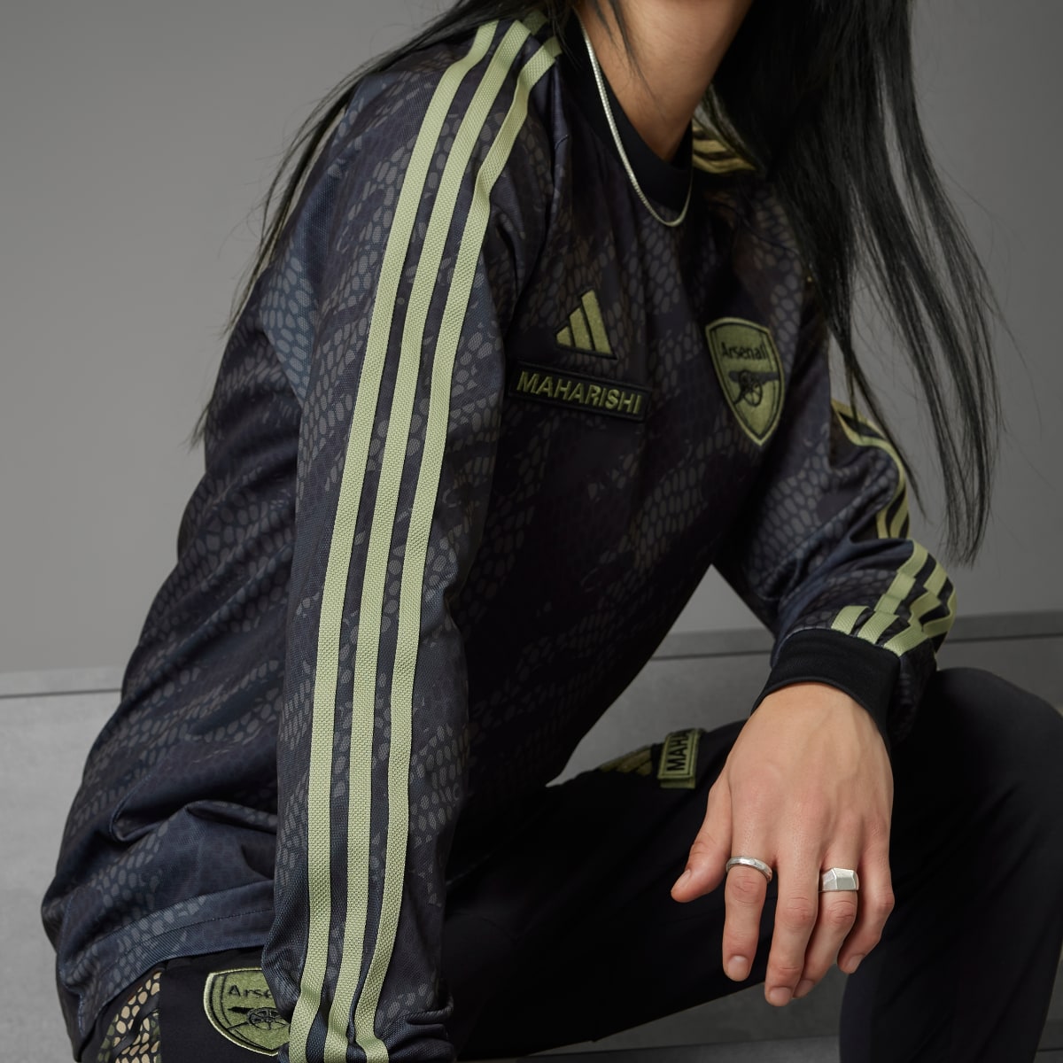 Adidas Maillot manches longues Arsenal x Maharishi. 7