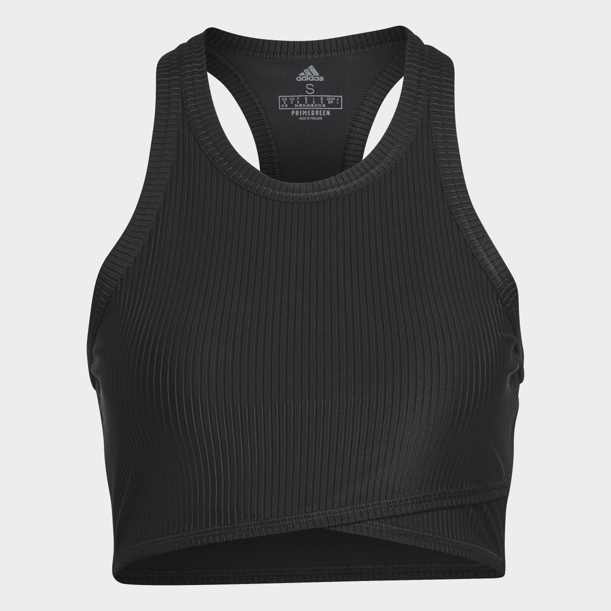 Adidas Yoga Studio Wrapped Rib Tank Top. 5