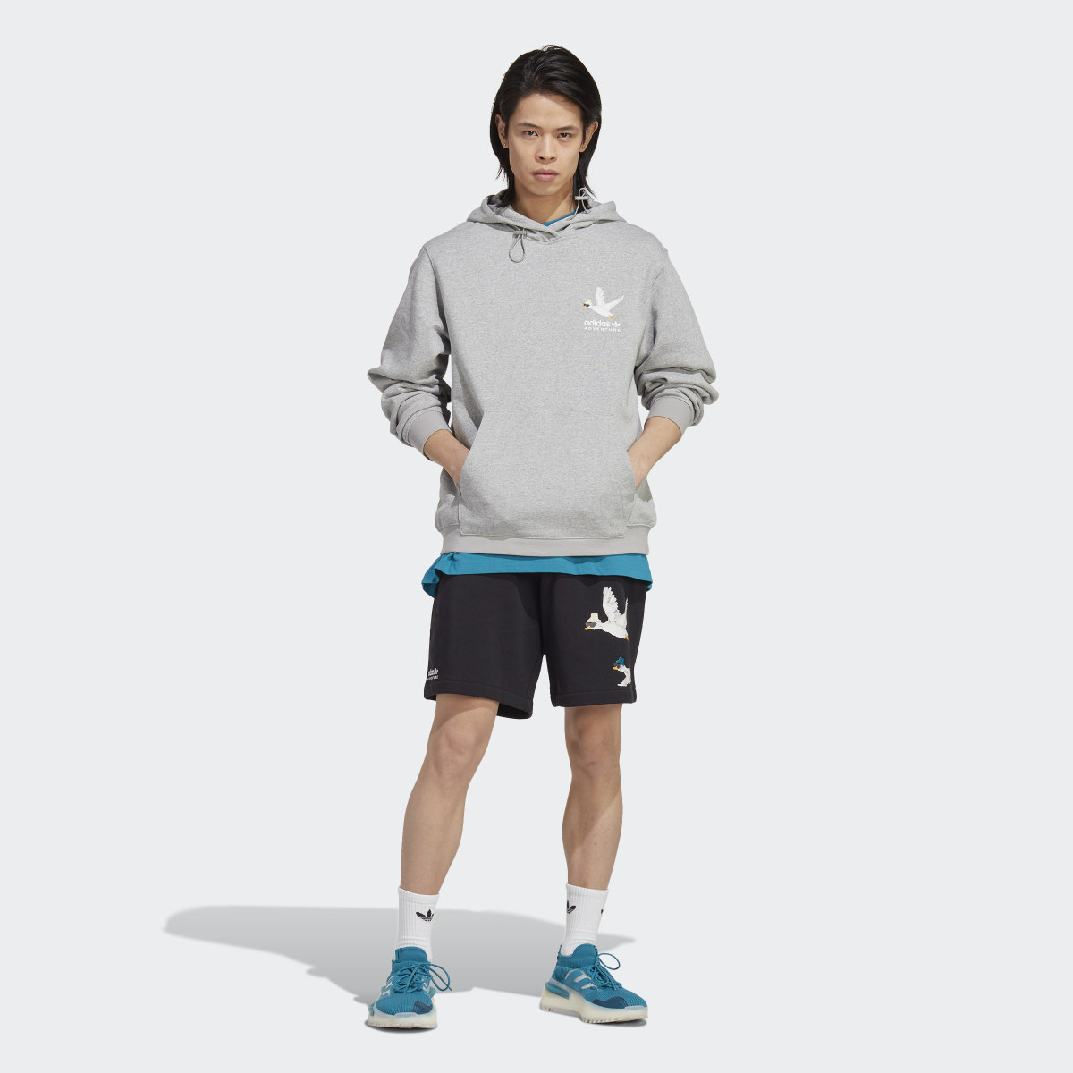 Adidas Adventure Graphic Hoodie. 4