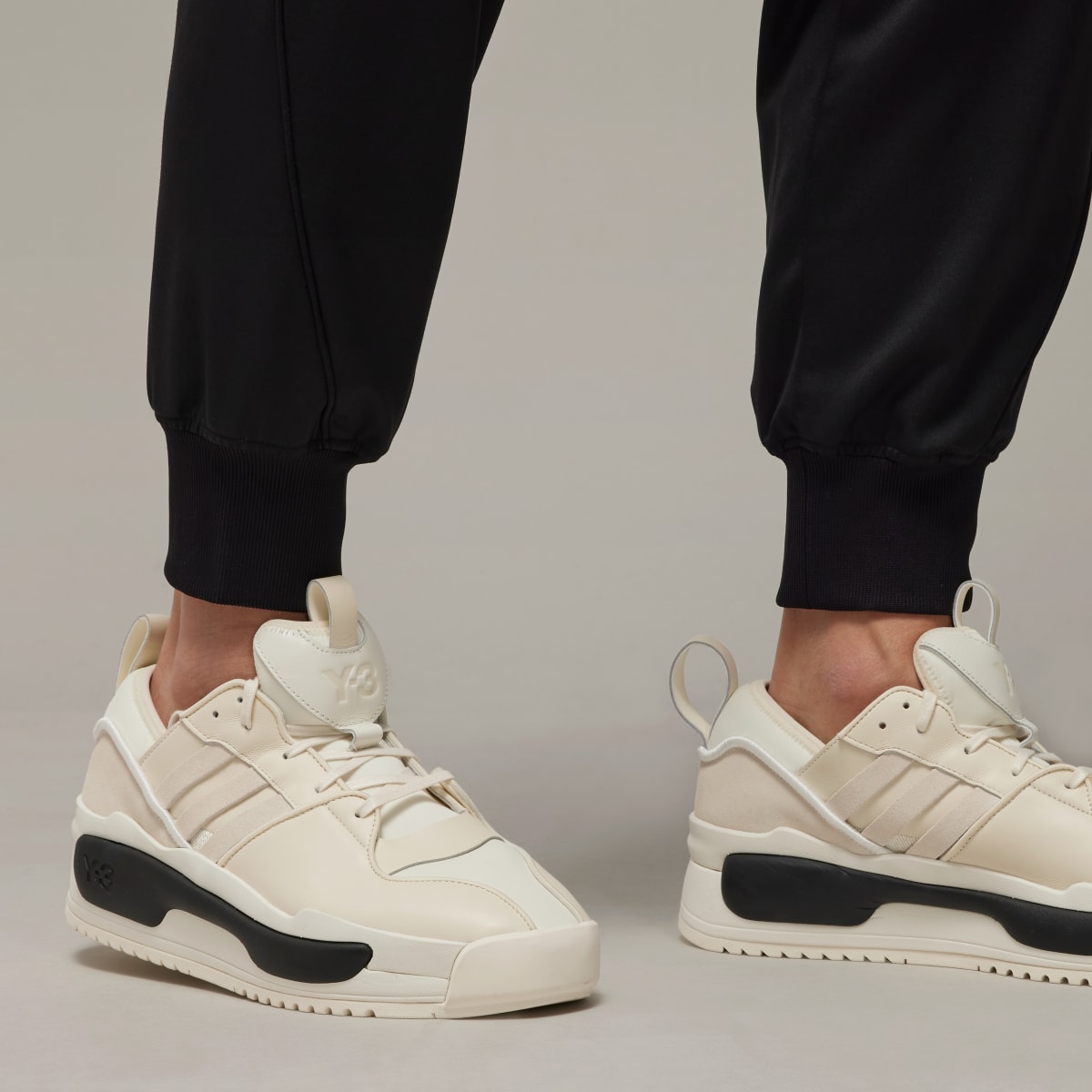 Adidas Y-3 Refined Woven Cuffed Tracksuit Bottoms. 8