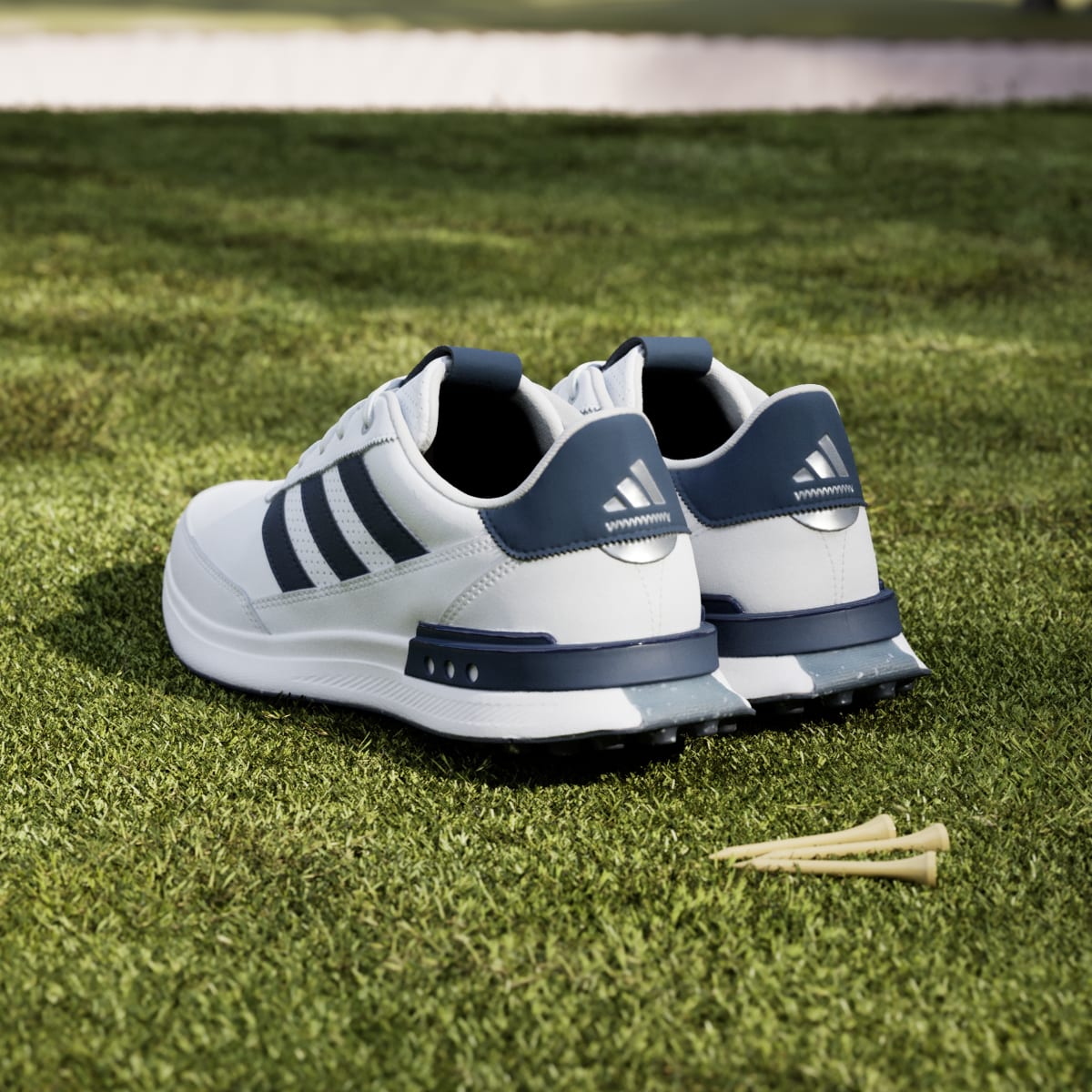 Adidas S2G Spikeless Leather 24 Golf Shoes. 5