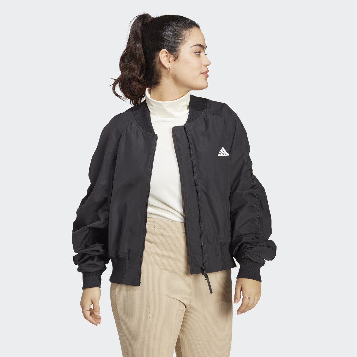 Adidas Collective Power Bomber Jacket (Plus Size). 4
