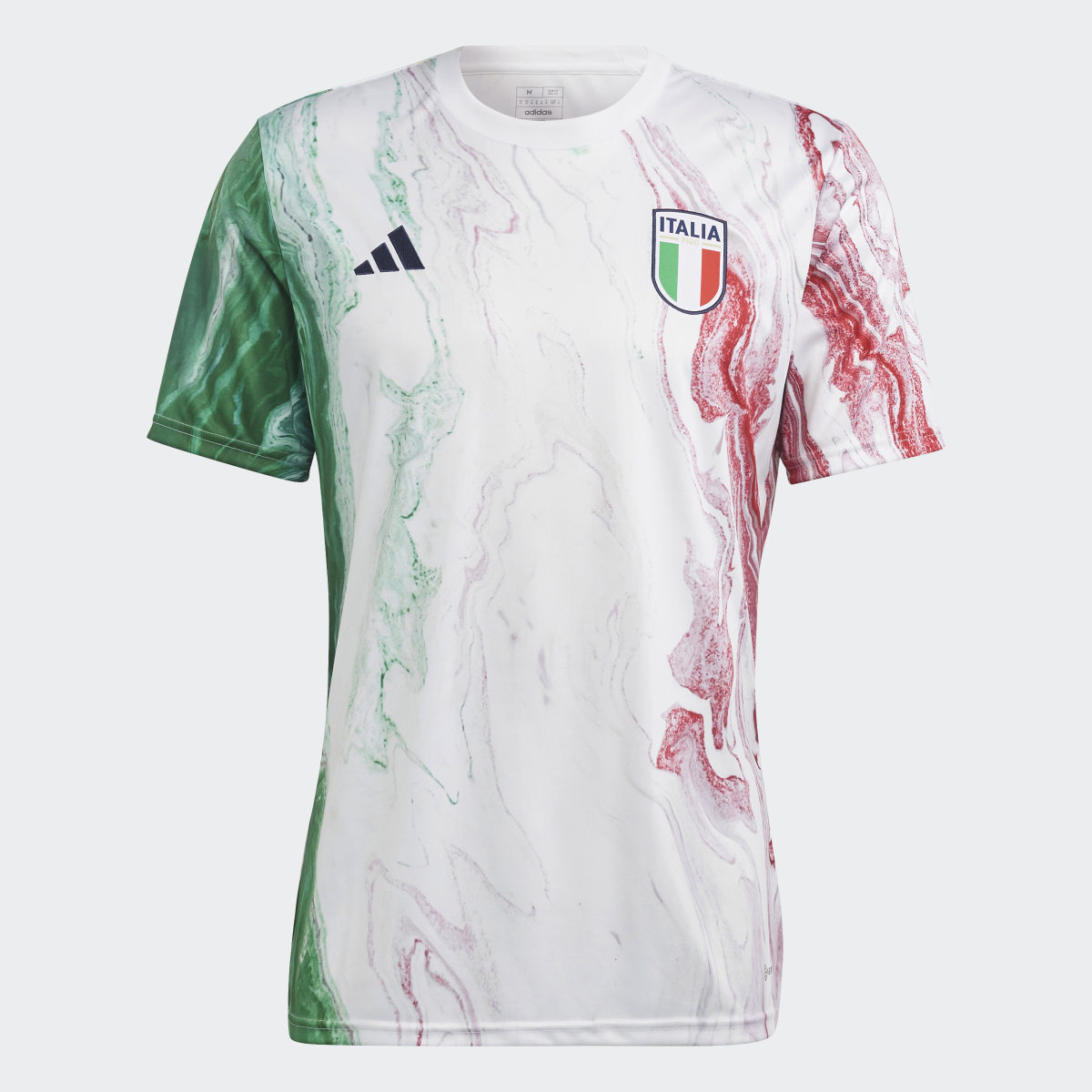 Adidas Italy Pre-Match Jersey. 5