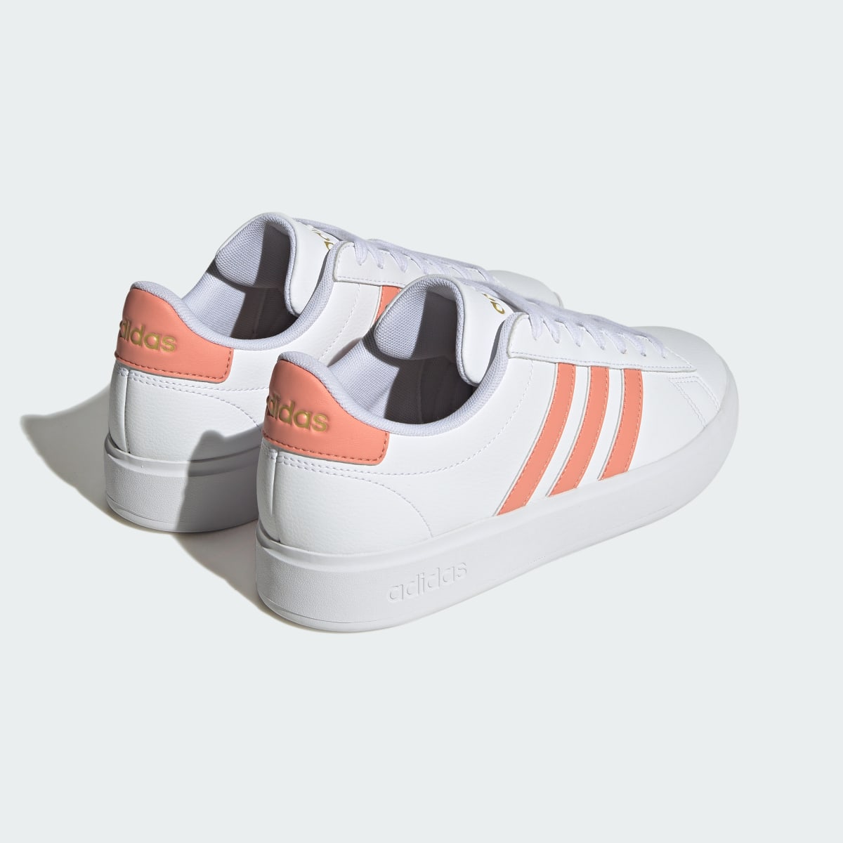 Adidas Grand Court Cloudfoam Lifestyle Court Comfort Shoes. 6