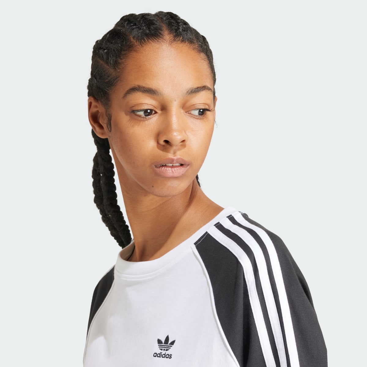 Adidas Colorblock Oversized T-Shirt. 6