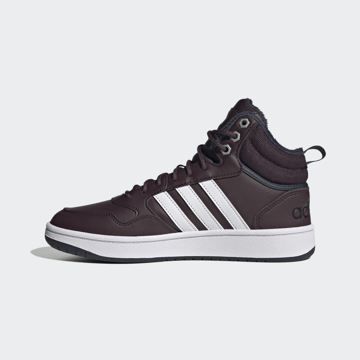 Adidas Hoops 3.0 Mid Lifestyle Basketball Classic Fur Lining Winterized Schuh. 10