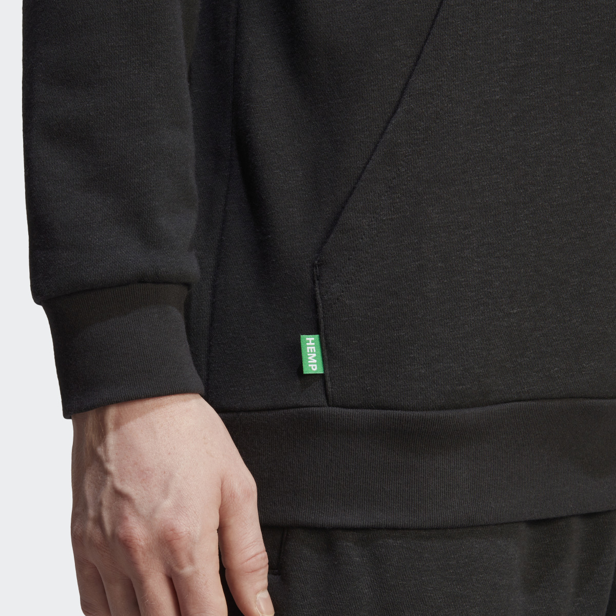 Adidas Sweat-shirt à capuche Essentials+ Made With Hemp. 8