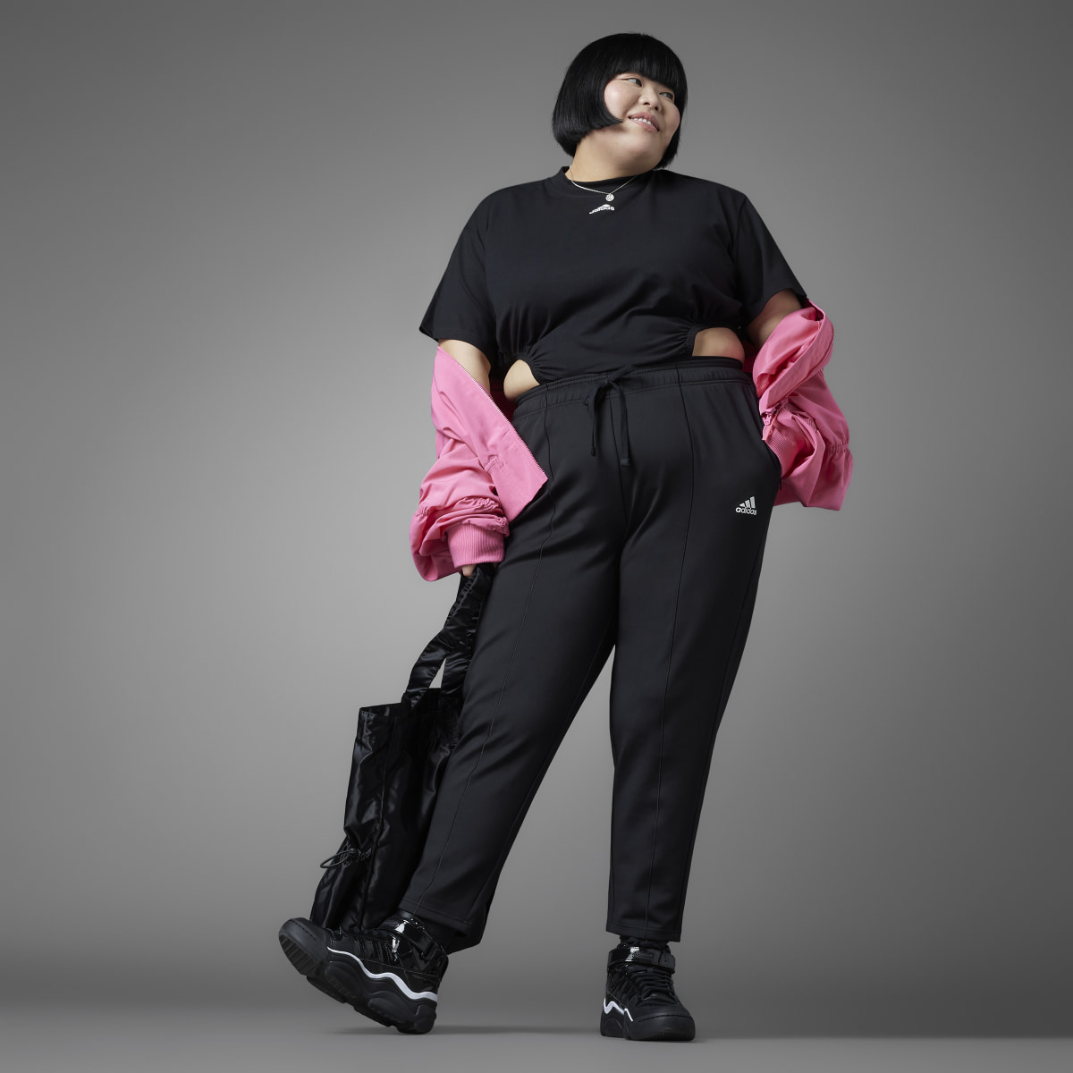 Adidas Calças Extrajustas Collective Power (Plus Size). 4