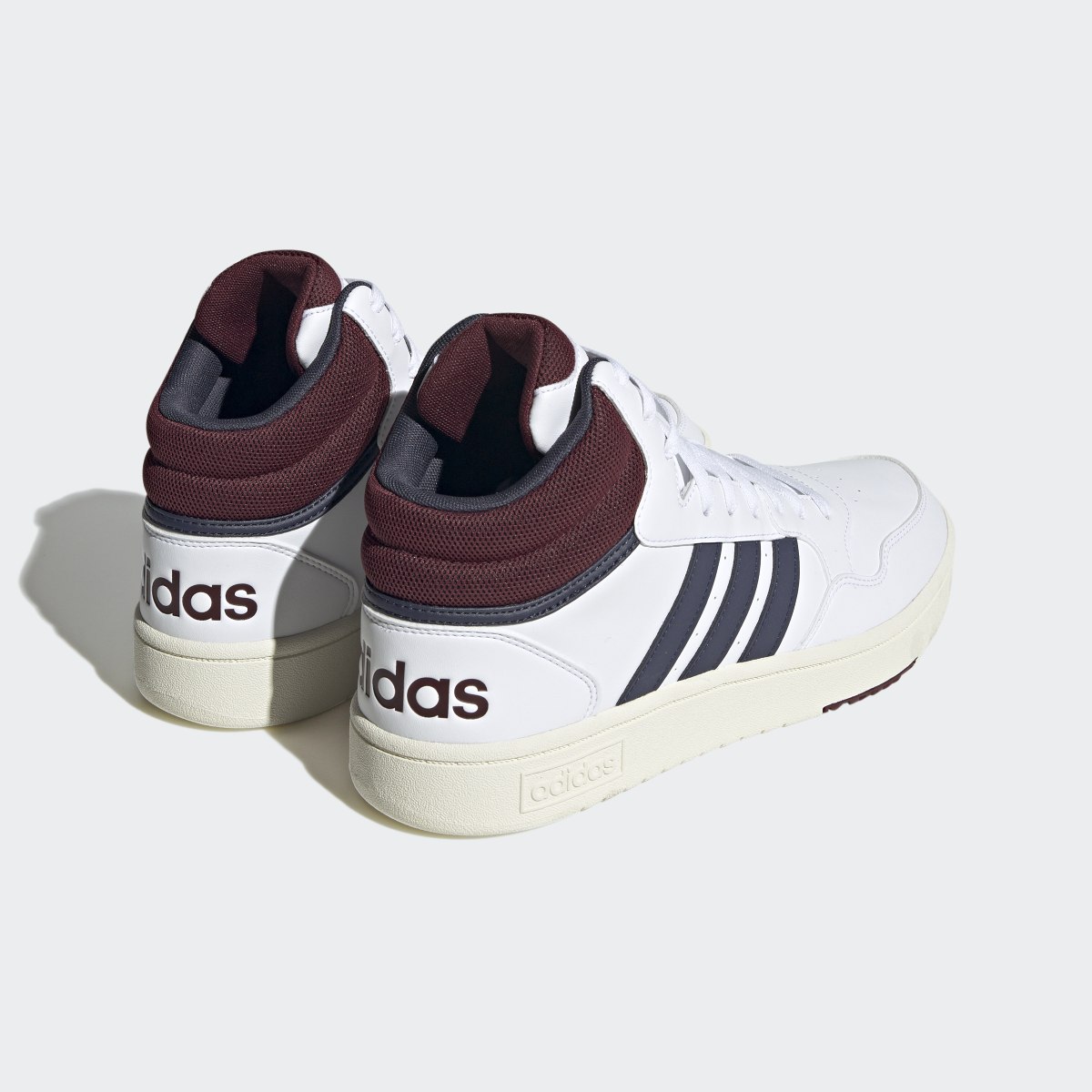 Adidas Chaussure Hoops 3.0 Mid Lifestyle Basketball Classic Vintage. 6
