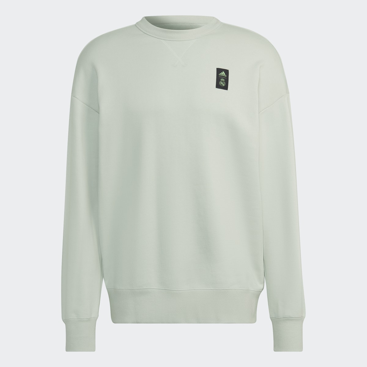 Adidas Real Madrid Lifestyler Crew Sweatshirt. 5