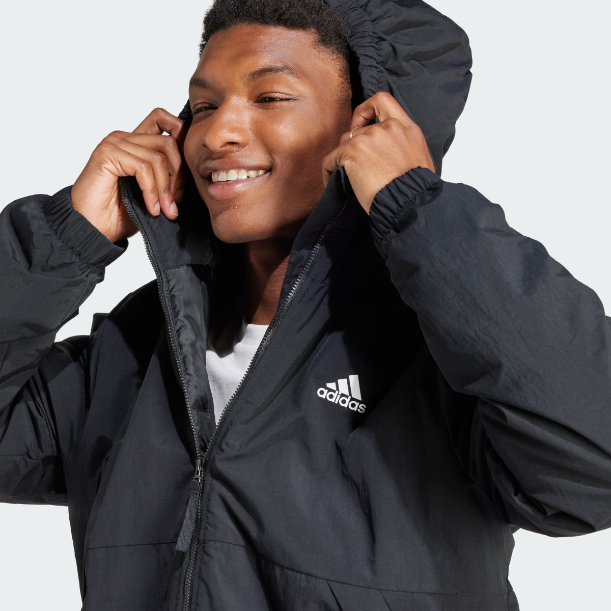 Adidas BSC Sturdy Insulated Hooded Jacket. 7