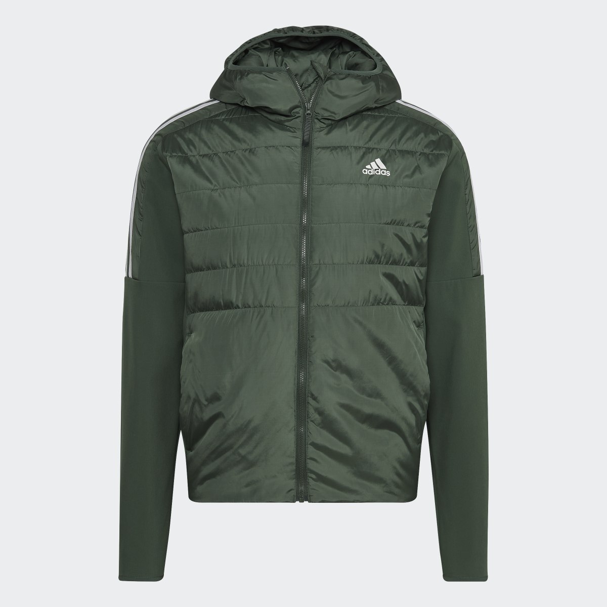 Adidas Chaqueta con capucha Essentials Insulated Hybrid. 5