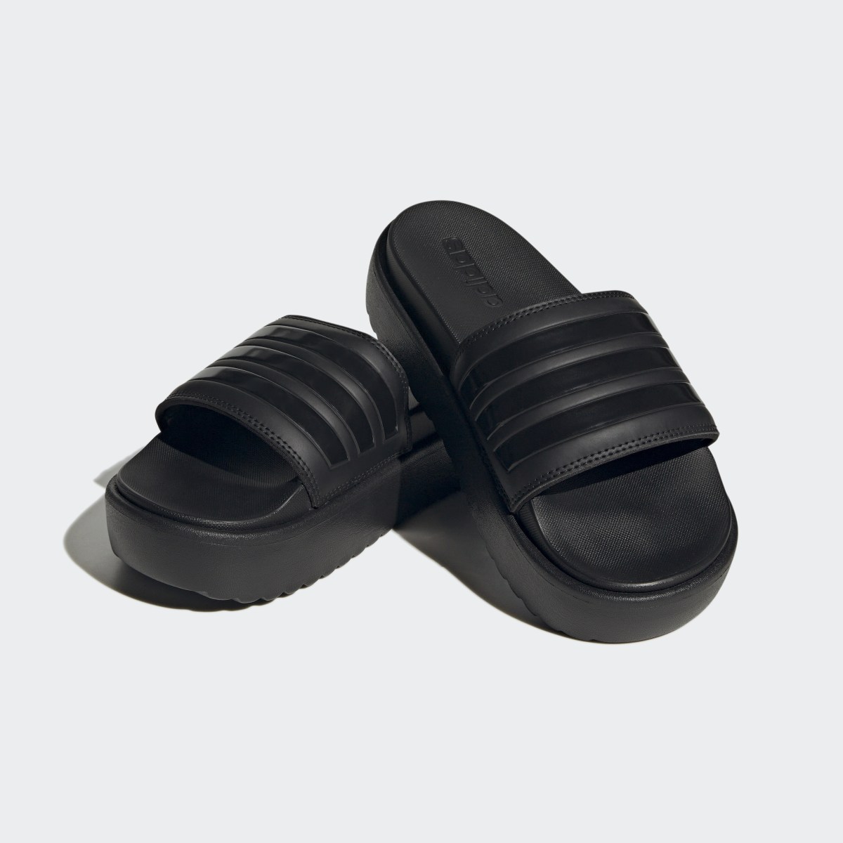 Adidas adilette Platform Slides. 5